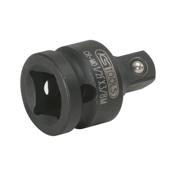 1/2 inch power reduction adapter, 1/2 inch F x 3/8 inch M - Extension piece