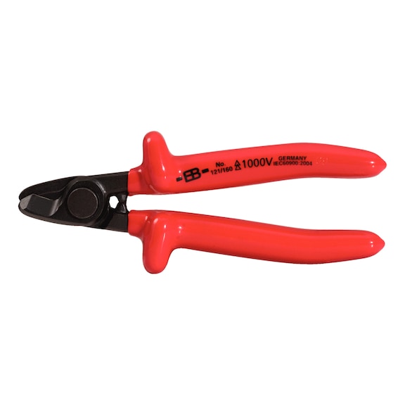1000V one-handed cable cutter, 160 mm - 1000V one-hand cable cutter