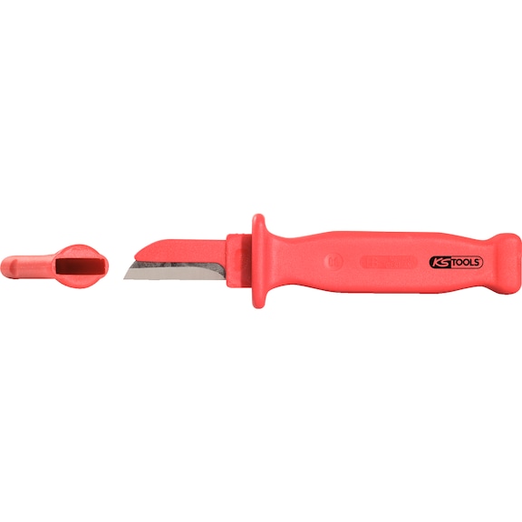 Cable knife with protective insulation, 200 mm - Cable knife