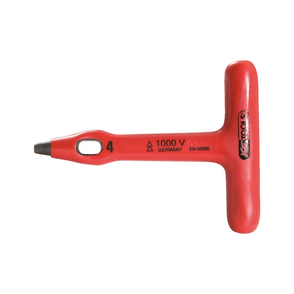 Hole punch with protective insulation, 100 mm - Henkel punch