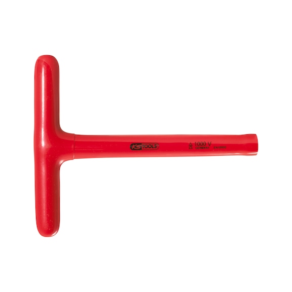 T-handle socket wrench with protective insulation, 18x200mm - T-handle socket wrench with protective insulation