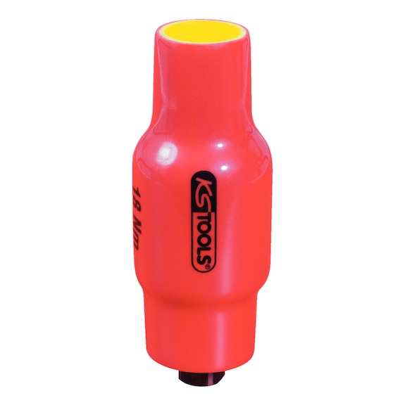 3/8 inch Fixed torque limiter with protective insulation, 18 Nm - Torque wrench