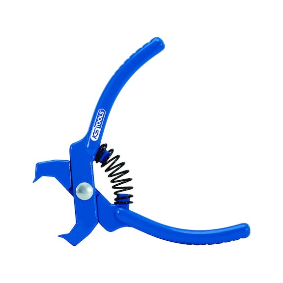 Rivet removal pliers, blue, angled, 100 mm - Other pliers