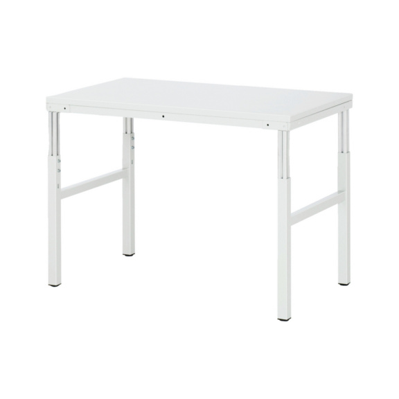 RAU Basic Table Series E 1200x700x650-1000 mm Melamine resin coating conductive - Work table (technical)