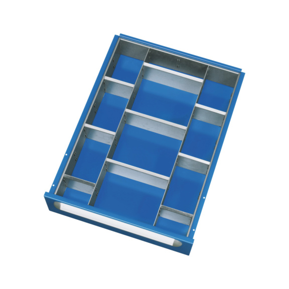 RAU divider set for drawer 390x560 mm for front height 60-90 mm 2 dividers - Organizational insert for drawer