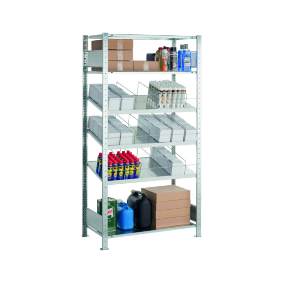 SCHULTE basic shelving Combi MULTIplus150, 2000x1000x500 No.14280 - Shelving (workshop)
