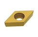 MITSUBISHI MATERIALS DCMW070204 MC5015 MITSUBISHI, WSP, Drehen, beschichtet - DCMW, Wendeschneidplatte, positiv - 1