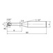 VF2WBR0100N060 MITSUBISHI, VHM-Kugelkopffräser Ø2 mm - VF2WB, VHM-Kugelkopffräser - 2