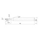 VQXLD0020N006 MITSUBISHI, VHM-Nutenfräser Ø0.2 mm - VQXL, VHM-Nutenfräser - 2