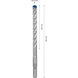BOSCH Expert SDS plus-7X foret pour perceuse à percussion 10x100x165 mm, 10 pcs - Expert SDS plus-7X foret pour perceuse à percussion - 2