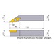 MITSUBISHI MATERIALS SVJCR2020K16 MITSUBISHI, Aussendrehhalter - SVJC, Aussendrehhalter, Bohrstange - 2