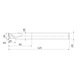 MITSUBISHI MATERIALS AM2SCRBD2000A125R100 MITSUBISHI, VHM-Schaftfr&auml;ser &Oslash;20 mm - AM2SCRB, VHM-Torusfr&auml;ser - 2