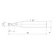 CRN2MSD0150S04 MITSUBISHI, VHM-Schaftfräser Ø1.5 mm - CRN2MS, VHM-Schaftfräser - 2