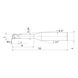 MITSUBISHI MATERIALS CRN2XLBR0050N080S04 MITSUBISHI, VHM-Kugelkopffr&auml;ser &Oslash;1 mm - CRN2XLB, VHM-Kugelkopffr&auml;ser - 2