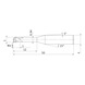 CRN2XLBR0050N120S04 MITSUBISHI, VHM-Kugelkopffräser Ø1 mm - CRN2XLB, VHM-Kugelkopffräser - 2