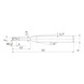 MITSUBISHI MATERIALS CRN2XLRBD0200R020N12 MITSUBISHI, VHM-Schaftfr&auml;ser &Oslash;2 mm - CRN2XL, VHM-Schaftfr&auml;ser - 2