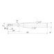 MITSUBISHI MATERIALS CRN2XLRBD0400R050N20 MITSUBISHI, VHM-Schaftfr&auml;ser &Oslash;4 mm - CRN2XL, VHM-Schaftfr&auml;ser - 2