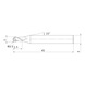MP2SBR0050 MITSUBISHI, VHM-Kugelkopffräser Ø1 mm - MP2SB, VHM-Kugelkopffräser - 2