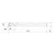 MP2SBR0600 MITSUBISHI, VHM-Kugelkopffräser Ø12 mm - MP2SB, VHM-Kugelkopffräser - 2