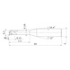 MITSUBISHI MATERIALS MP2XLBR0010N015 MITSUBISHI, VHM-Kugelkopffr&auml;ser &Oslash;0.2 mm - MP2XLB, VHM-Kugelkopffr&auml;ser - 2