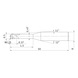 MITSUBISHI MATERIALS MP2XLBR0025N015S06 MITSUBISHI, VHM-Kugelkopffr&auml;ser &Oslash;0.5 mm - MP2XLB, VHM-Kugelkopffr&auml;ser - 2