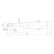 MITSUBISHI MATERIALS MP2XLBR0025N045 MITSUBISHI, VHM-Kugelkopffr&auml;ser &Oslash;0.5 mm - MP2XLB, VHM-Kugelkopffr&auml;ser - 2