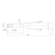 MITSUBISHI MATERIALS MP2XLBR0030N070 MITSUBISHI, VHM-Kugelkopffr&auml;ser &Oslash;0.6 mm - MP2XLB, VHM-Kugelkopffr&auml;ser - 2