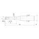 MITSUBISHI MATERIALS MP2XLBR0050N040S06 MITSUBISHI, VHM-Kugelkopffr&auml;ser &Oslash;1 mm - MP2XLB, VHM-Kugelkopffr&auml;ser - 2