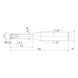 MITSUBISHI MATERIALS MP2XLBR0075N120S06 MITSUBISHI, VHM-Kugelkopffr&auml;ser &Oslash;1.5 mm - MP2XLB, VHM-Kugelkopffr&auml;ser - 2