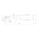 MITSUBISHI MATERIALS MP2XLBR0150N300 MITSUBISHI, VHM-Kugelkopffr&auml;ser &Oslash;3 mm - MP2XLB, VHM-Kugelkopffr&auml;ser - 2