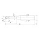 MITSUBISHI MATERIALS MP2XLBR0200N080S04 MITSUBISHI, VHM-Kugelkopffr&auml;ser &Oslash;4 mm - MP2XLB, VHM-Kugelkopffr&auml;ser - 2