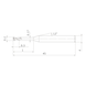 MITSUBISHI MATERIALS MS2XLD0020N010 MITSUBISHI, VHM-Nuten-und Rippenfr&auml;ser &Oslash;0.2 mm - MS2XL, VHM-Nuten- und Rippfr&auml;ser - 2