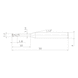 MITSUBISHI MATERIALS MS2XLD0120N100 MITSUBISHI, VHM-Nuten-und Rippenfr&auml;ser &Oslash;1.2 mm - MS2XL, VHM-Nuten- und Rippfr&auml;ser - 2