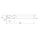 MITSUBISHI MATERIALS MS4MRBD0800R150 MITSUBISHI, VHM-Torusfr&auml;ser &Oslash;8 mm - MS4MRB, VHM-Torusfr&auml;ser - 2