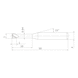 MS4XLD0100N100 MITSUBISHI, VHM-Nutenfräser Ø1 mm - MS4XL, VHM-Nutenfräser - 2