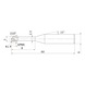 VF2WBR0150N080 MITSUBISHI, VHM-Kugelkopffräser Ø3 mm - VF2WB, VHM-Kugelkopffräser - 2