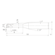 MITSUBISHI MATERIALS VF2XLBR0040N060S04 MITSUBISHI, VHM-Kugelkopffr&auml;ser &Oslash;0.8 mm - VF2XLB, VHM-Kugelkopffr&auml;ser - 2