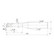 MITSUBISHI MATERIALS VF2XLBR0050N030S04 MITSUBISHI, VHM-Kugelkopffr&auml;ser &Oslash;1 mm - VF2XLB, VHM-Kugelkopffr&auml;ser - 2