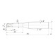 MITSUBISHI MATERIALS VF2XLBR0150N250S06 MITSUBISHI, VHM-Kugelkopffr&auml;ser &Oslash;3 mm - VF2XLB, VHM-Kugelkopffr&auml;ser - 2