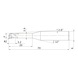MITSUBISHI MATERIALS VF2XLBR0200N200S06 MITSUBISHI, VHM-Kugelkopffr&auml;ser &Oslash;4 mm - VF2XLB, VHM-Kugelkopffr&auml;ser - 2