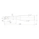 MITSUBISHI MATERIALS VF2XLBR0200N500S06 MITSUBISHI, VHM-Kugelkopffr&auml;ser &Oslash;4 mm - VF2XLB, VHM-Kugelkopffr&auml;ser - 2