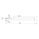 MITSUBISHI MATERIALS VQXLD0030N009 MITSUBISHI, VHM-Nutenfr&auml;ser &Oslash;0.3 mm - VQXL, VHM-Nutenfr&auml;ser - 2