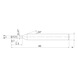 VQXLD0050N015 MITSUBISHI, VHM-Nutenfräser Ø0.5 mm - VQXL, VHM-Nutenfräser - 2