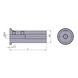 SL3216-90 MITSUBISHI, HSK-Drehhalter - H100TH, HSK-T Drehhalter - 2