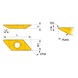 MITSUBISHI MATERIALS BTAT603500R-B VP15TF MITSUBISHI, WSP, Drehen, beschichtet - BTAT, Wendeschneidplatte, Kleinteilefertigung - 2