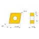 MITSUBISHI MATERIALS CNMG160616-MK MC5015 MITSUBISHI, WSP, Drehen, beschichtet - CNMG, Wendeschneidplatte, negativ - 3