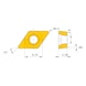 MITSUBISHI MATERIALS DCMT070204-MK MC5015 MITSUBISHI, WSP, Drehen, beschichtet - DCMT, Wendeschneidplatte, positiv - 3