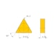 MITSUBISHI MATERIALS TNMN160412 MC5015 MITSUBISHI, WSP, Drehen, beschichtet - TNMN, Wendeschneidplatte, negativ - 3