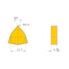 MITSUBISHI MATERIALS WNMG080404-LK MC5015 MITSUBISHI, WSP, Drehen, beschichtet - WNMG, Wendeschneidplatte, negativ - 3