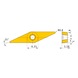 XCMT150308-SVX VP15TF MITSUBISHI, WSP, Drehen, beschichtet - XCMT, Wendeschneidplatte, positiv - 3